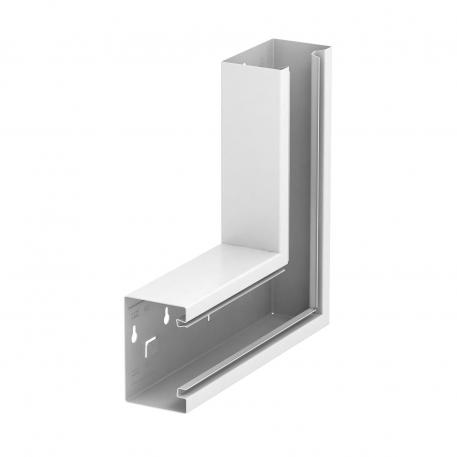 Platte hoek, symmetrisch, voor wandgoot Rapid 80 type GS-S70110 110 | 70 | zuiver wit; RAL 9010