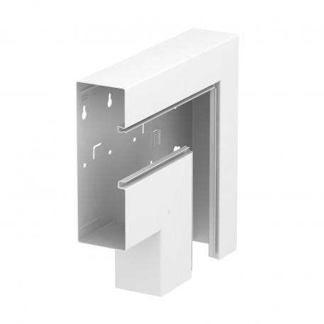 Platte hoek, asymmetrisch, dalend, voor wandgoot Rapid 80 type GS-A70210 210 | 70 | zuiver wit; RAL 9010