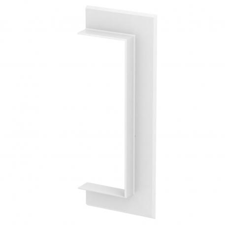 Wandafdekraam aluminium open 70210 278 | 104 | zuiver wit; RAL 9010