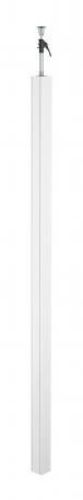 Energiezuil, type ISS140110 3000 | Spannen | aluminium | zuiver wit; RAL 9010 | 