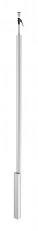 Energiezuil, type ISS 110100R 3000 | Spannen | aluminium | aluminium | geanodiseerd