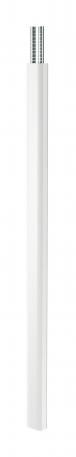Energiezuil, type ISSDM45F 2300 | Voetstuk | aluminium | zuiver wit; RAL 9010 | 