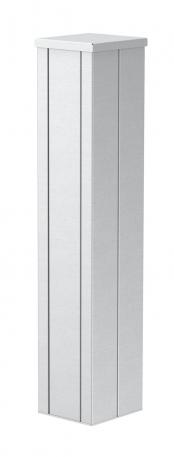 Energiezuil, type ISSHS140700 675 | zuiver wit; RAL 9010