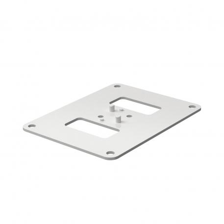 Vloerplaat voor ISS70110 170 | 130 | 3 | zuiver wit; RAL 9010