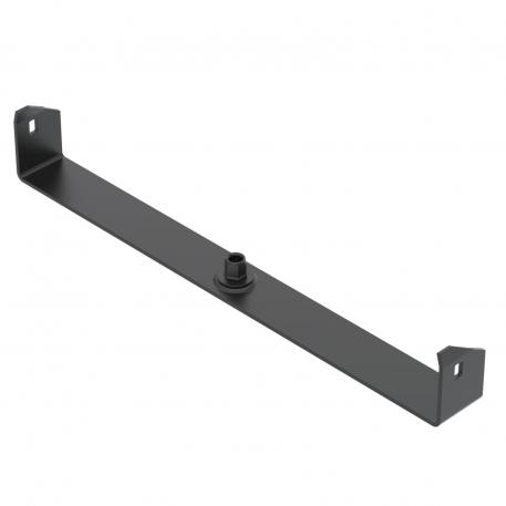 Middenophangbeugel kabelgoot zijhoogte 60, zwart 40 | 400 | 10,5 | 395 | diepzwart; RAL 9005