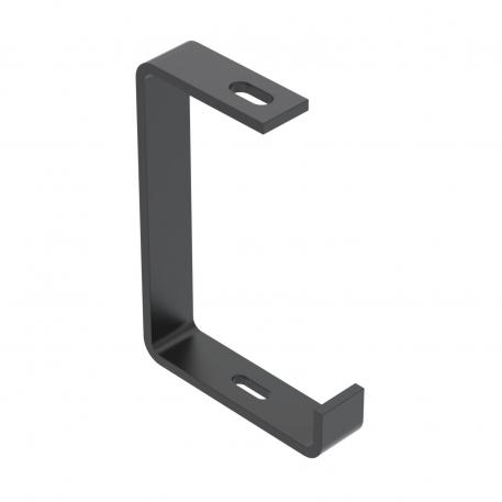 Ophangbeugel, zwart 127 | 180 | 0,6 |  | 100 | 11 | diepzwart; RAL 9005