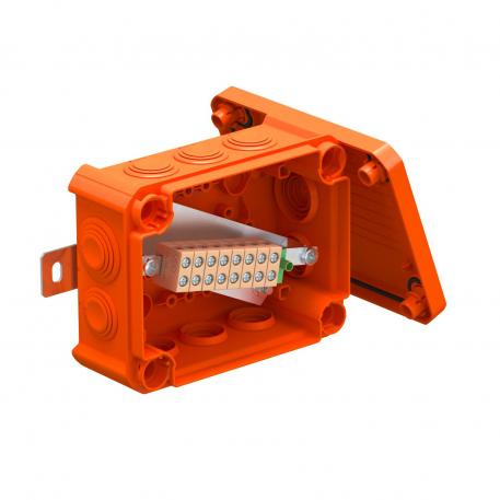 FireBox T100 met kabelinvoeren voor datatechniek, 4x8