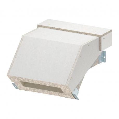 Verticale bocht dalend voor brandwerend kanaal PYROLINE® Con S BSKH09-K0521 338 | 210 | 140 | 50 | 202