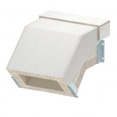 Verticale bocht dalend voor brandwerend kanaal PYROLINE® Con S BSKH09-K1021 338 | 210 | 195 | 105 | 226