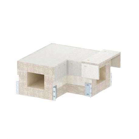 90°-bocht EI90 voor brandwerend kanaal PLCS D090810 248 | 100 | 190 | 80 | 350