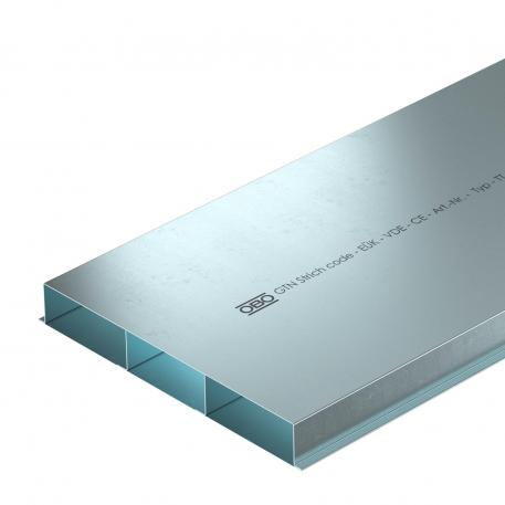 Ondervloerinstallatiekanaal, 3 compartimenten, kanaalhoogte 48 mm