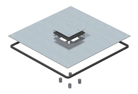 Montagedeksel 350 voor Telitank vierkant