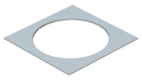 Montagedeksel 350 nominale grootte R9 Rond