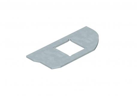 Montageplaat voor de inbouw van data-outlets in GESRM2, 1 x Type LE 2 | Type LE