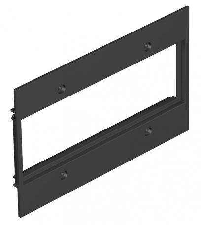 Afdekplaat Telitank T12L, Module-45®-inbouwopening grafietzwart, RAL 9011