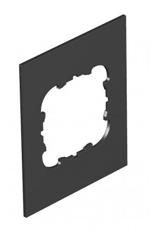 Afdekplaat Telitank T12L, ronde inbouwopening voor EKR-apparatuur