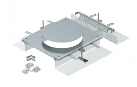 Aanbouweenheid voor GESR9, hoogte 40-140 mm 460 | 400 | 40 | 140 | Rond