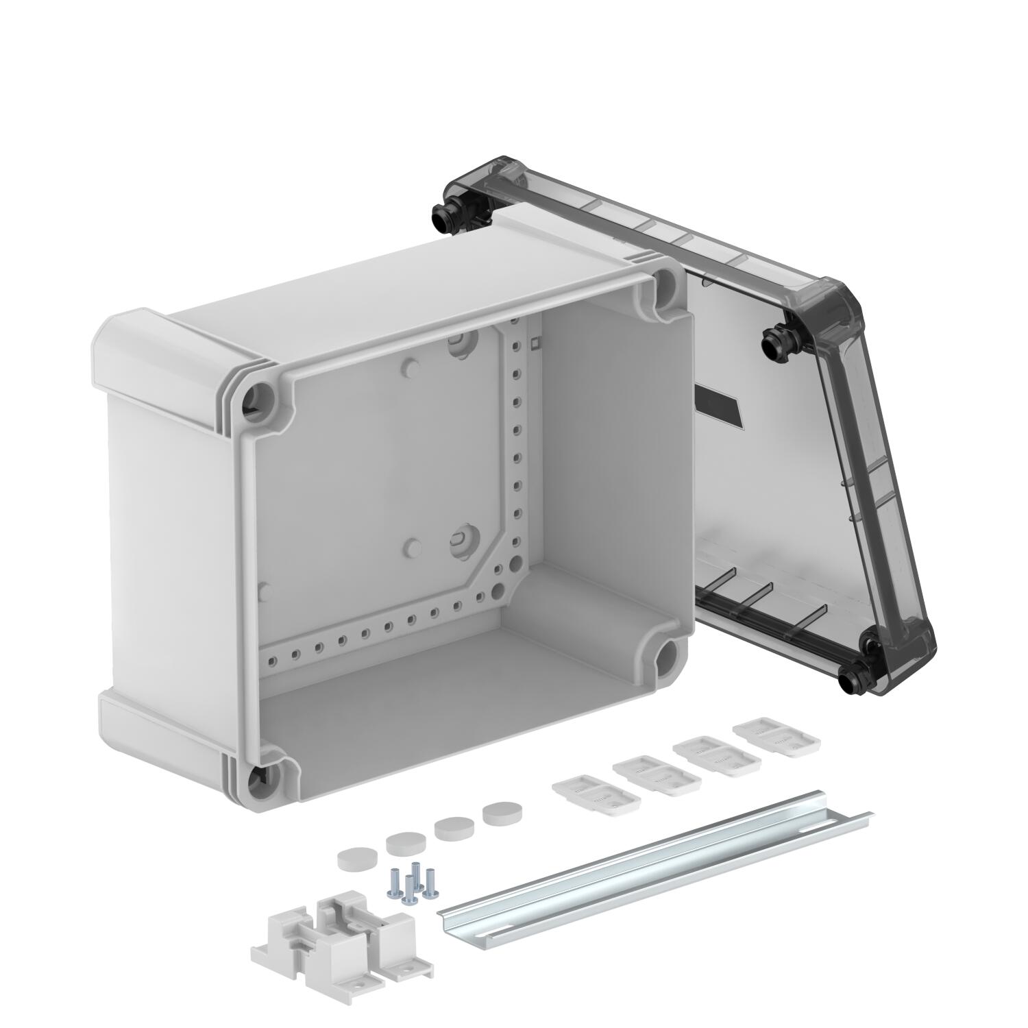 Lege Kabeldoos X16 Met DIN rail OBO